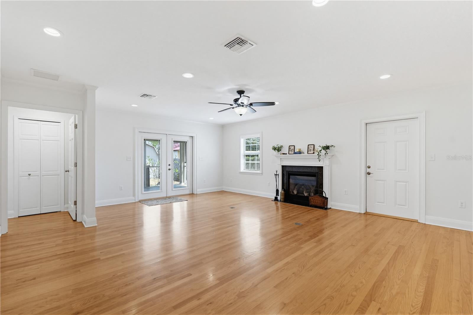 Family Room into Primary Suite