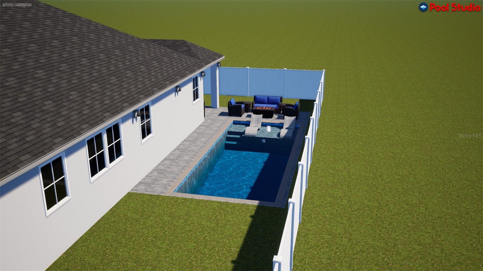 Pool renderings
