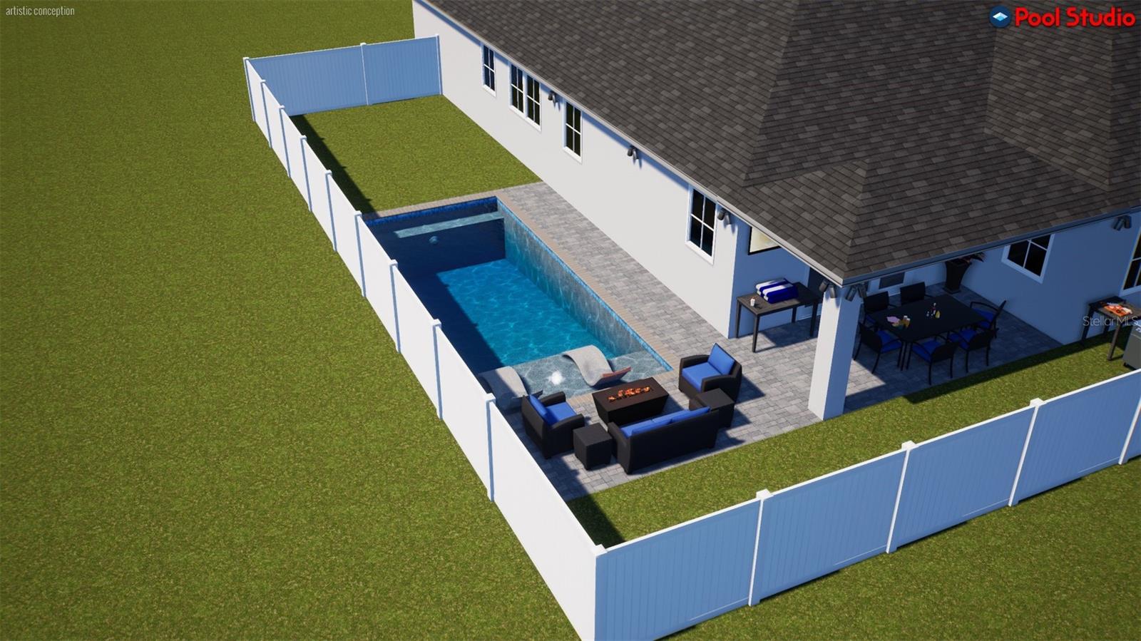 Pool renderings