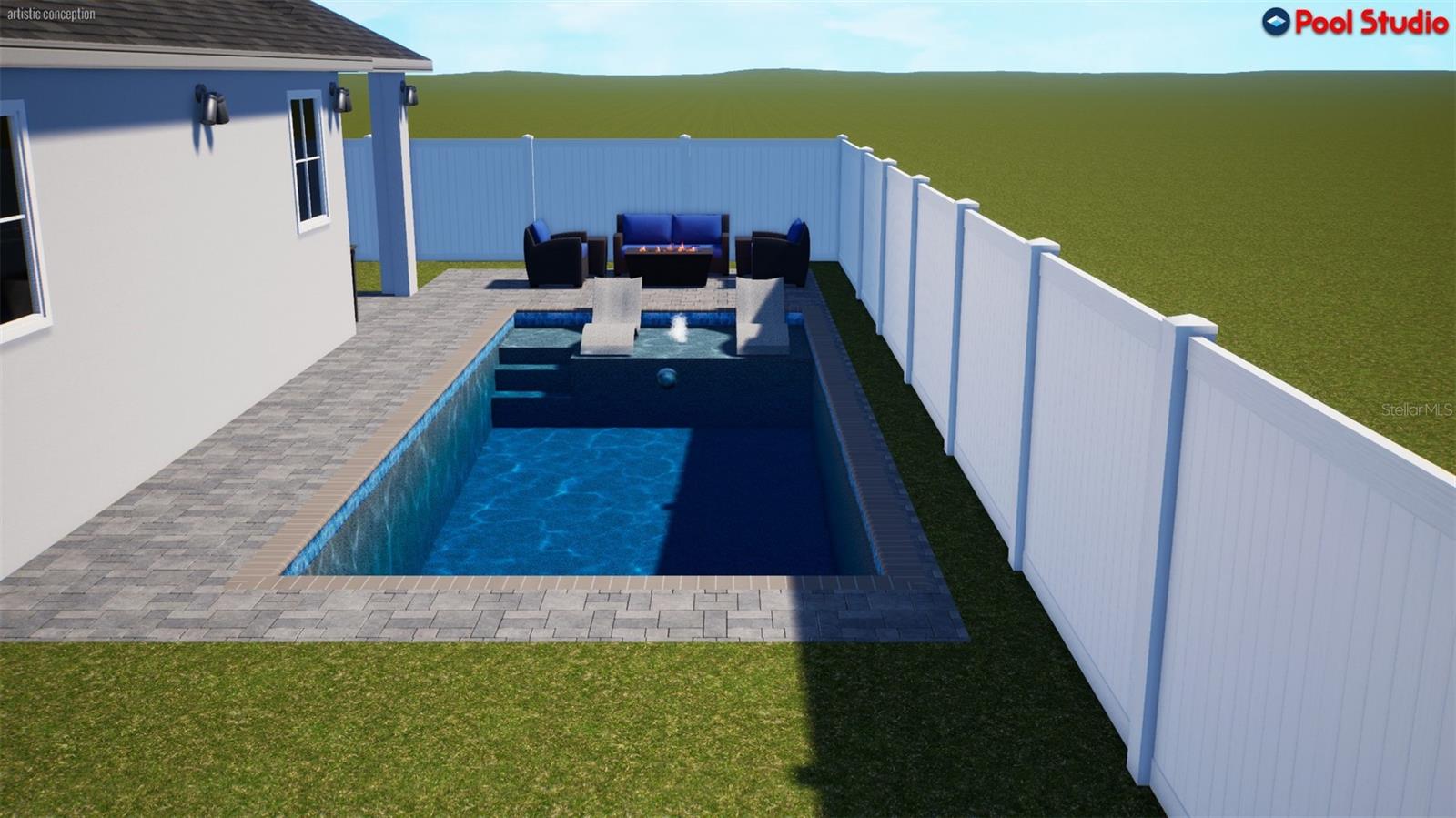 Pool renderings