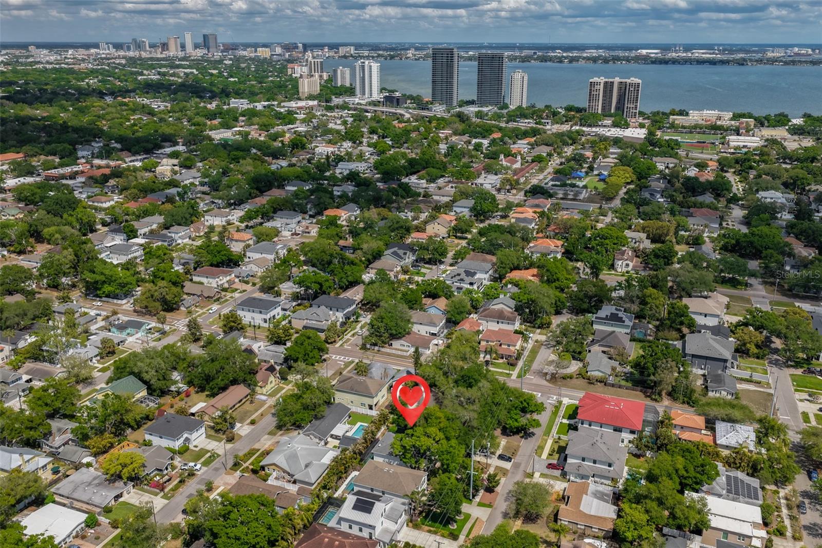 Access to Bayshore Blvd. and the Bay
