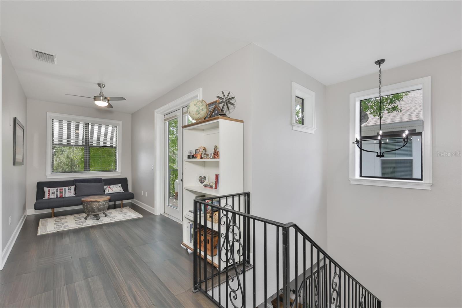 Upstairs Hall and Loft Area