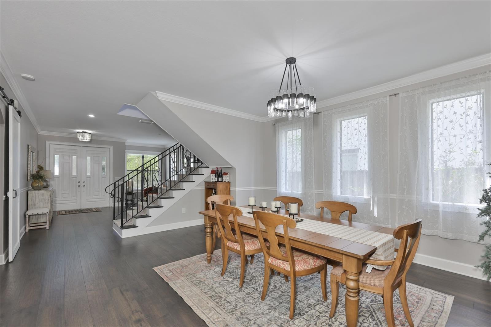 Dining Room back to front door