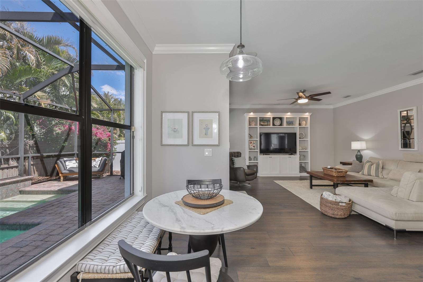 Breakfast Room & Family Room