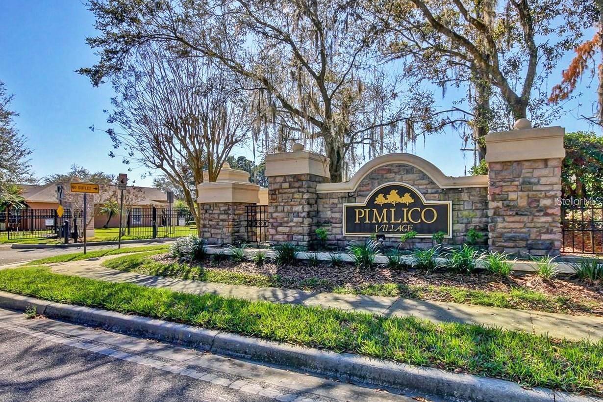 PIMLICO subdivision entrance