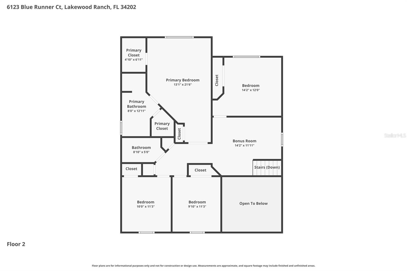 6123 BLUE RUNNER CT, LAKEWOOD RANCH, FL, 34202