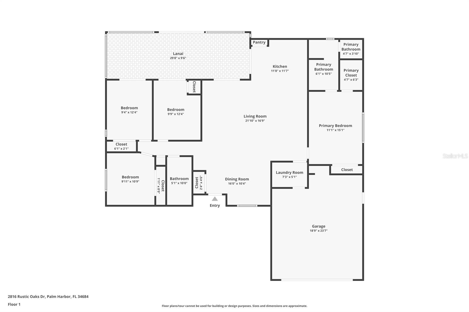 2816 RUSTIC OAKS DR, PALM HARBOR, FL, 34684