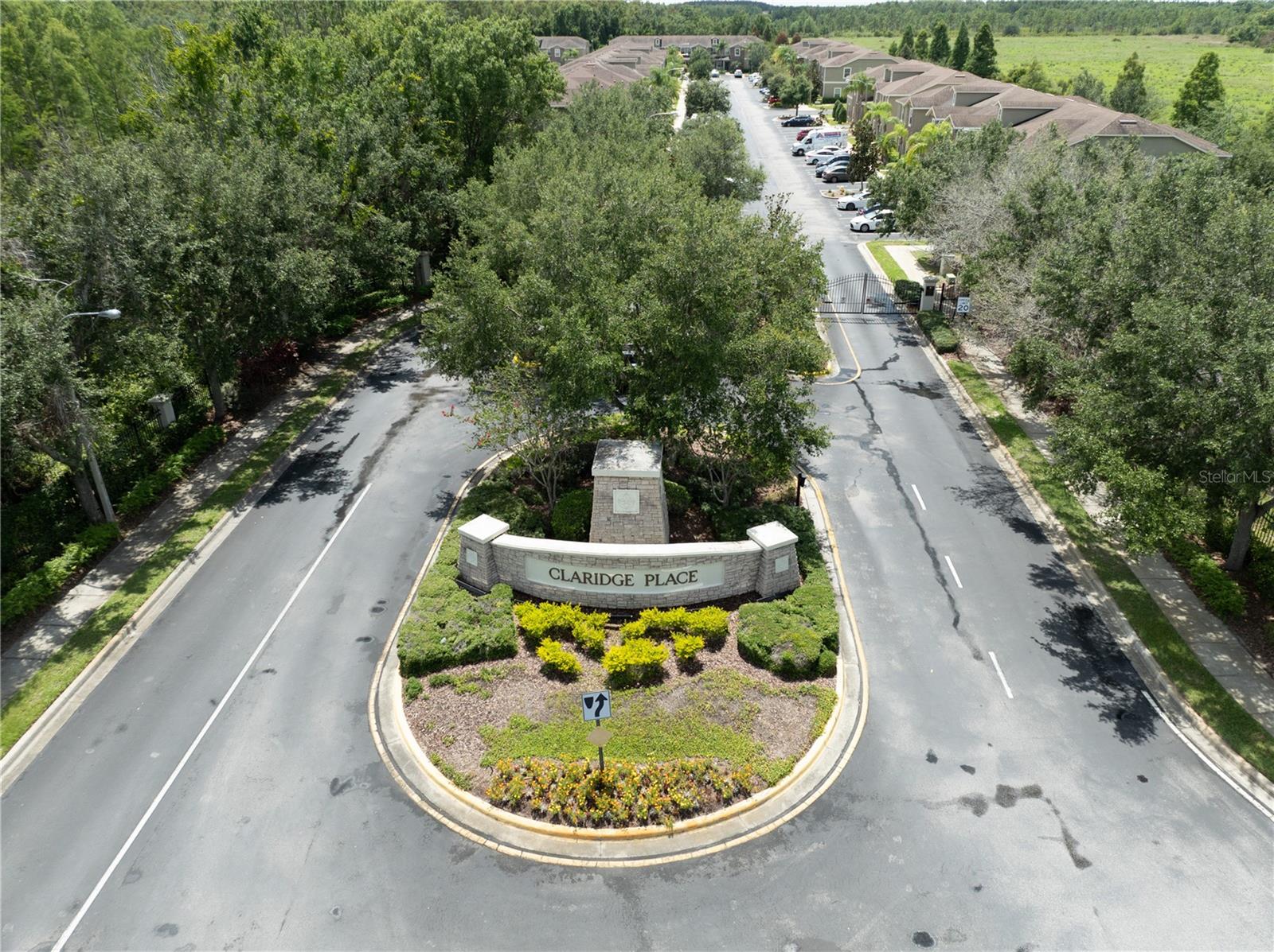 Entry to community at gates