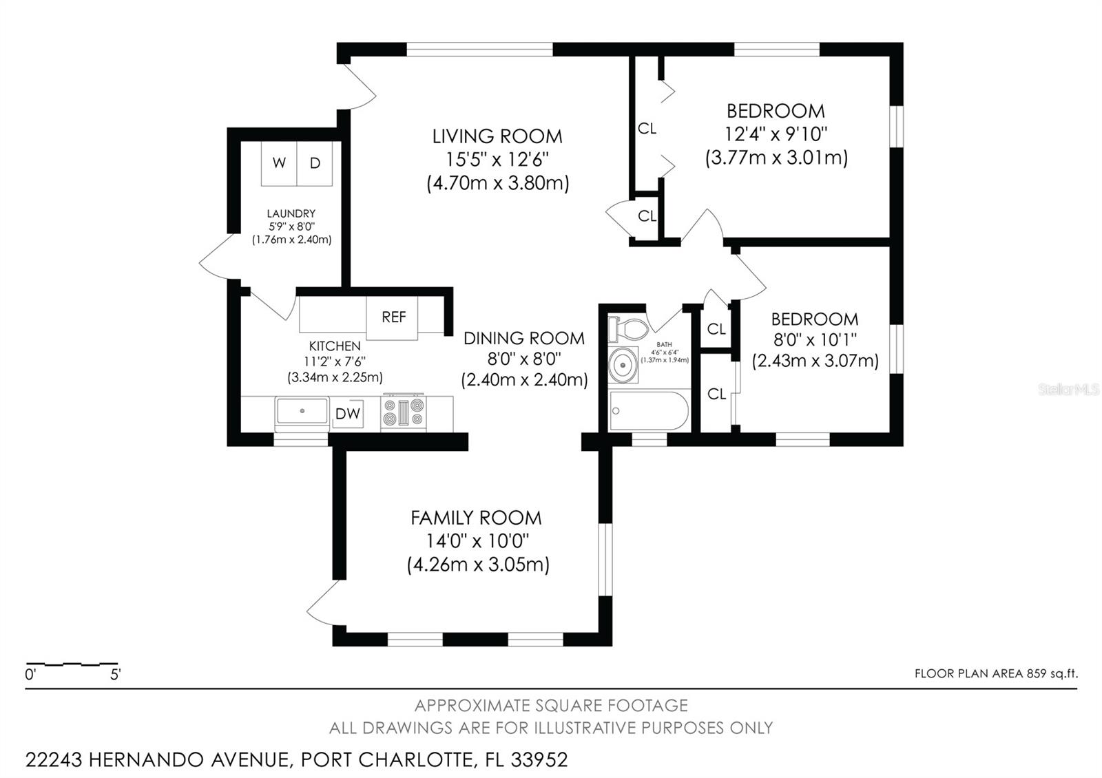 22243 HERNANDO AVE, PORT CHARLOTTE, FL, 33952