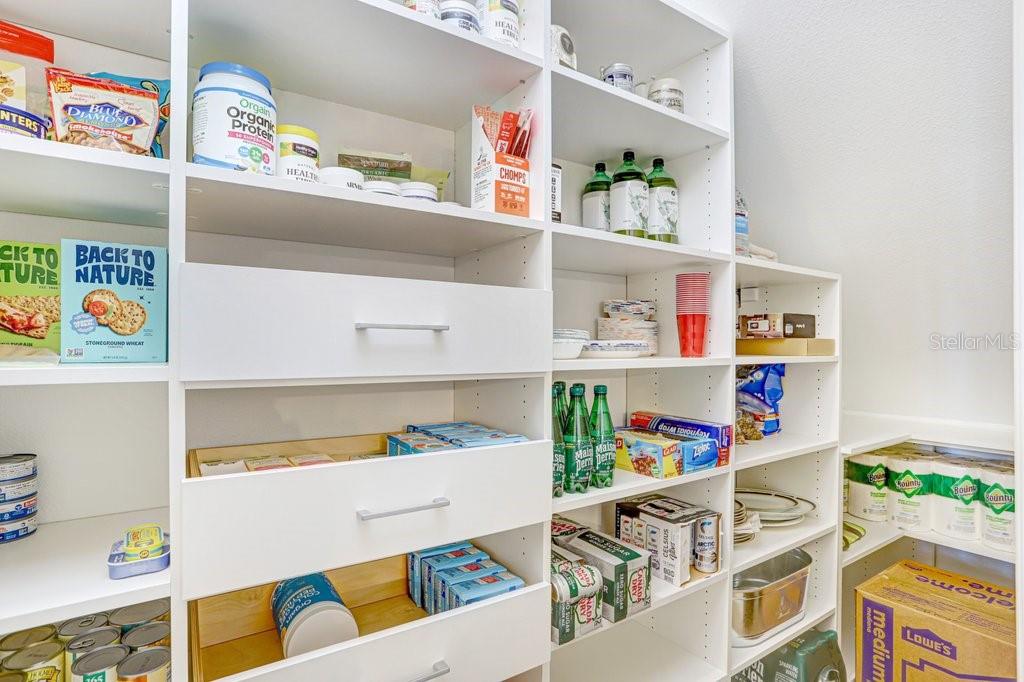 Pantry off of Kitchen