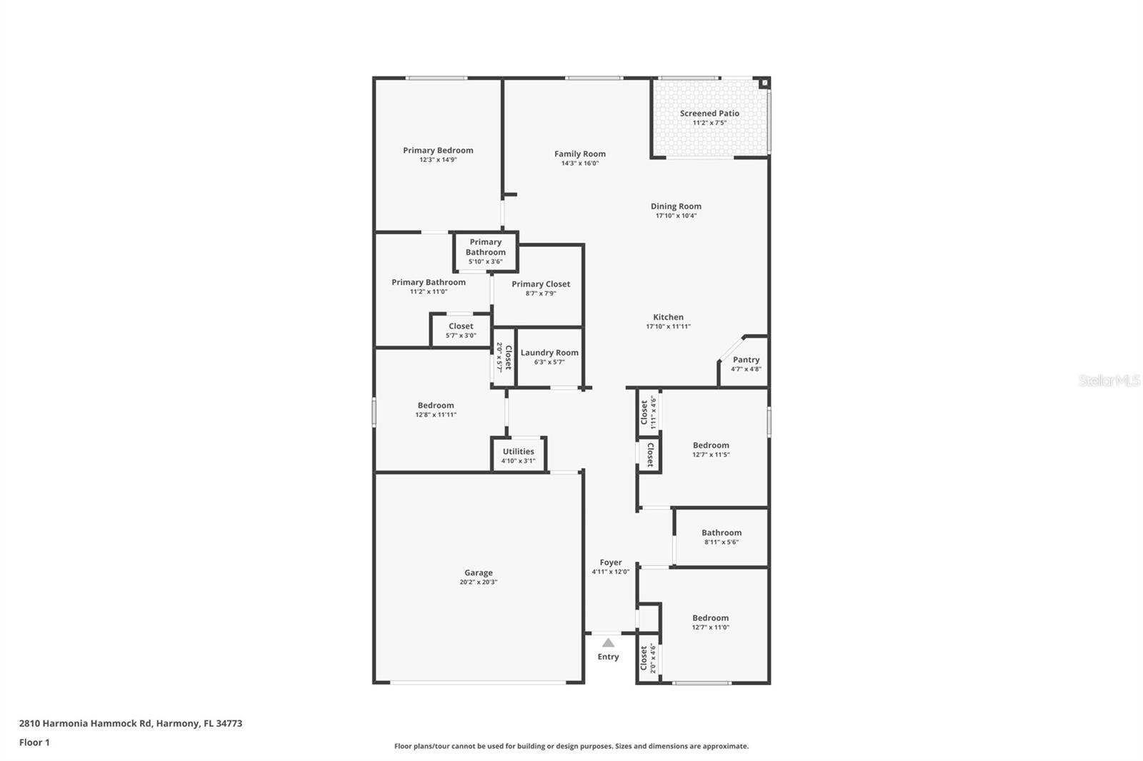 2810 HARMONIA HAMMOCK RD, HARMONY, FL, 34773