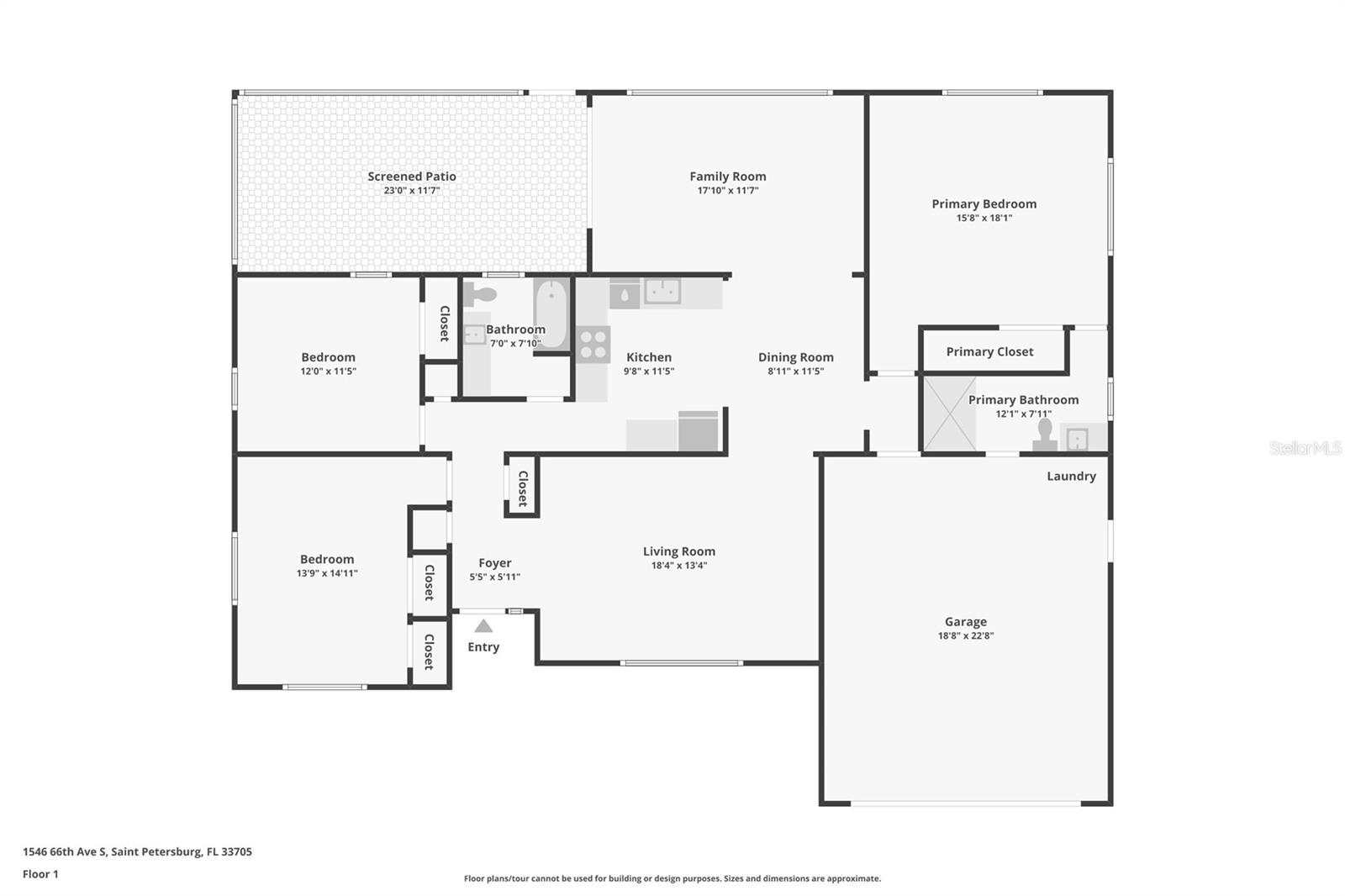 1546 66TH AVE S, ST PETERSBURG, FL, 33705