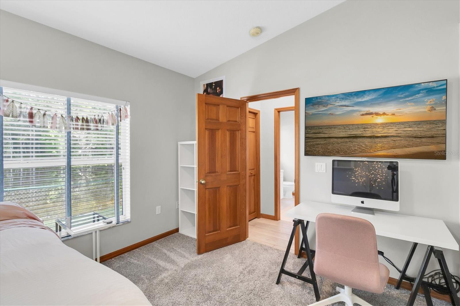 Bedroom #4 with easy access to the 3rd bathroom