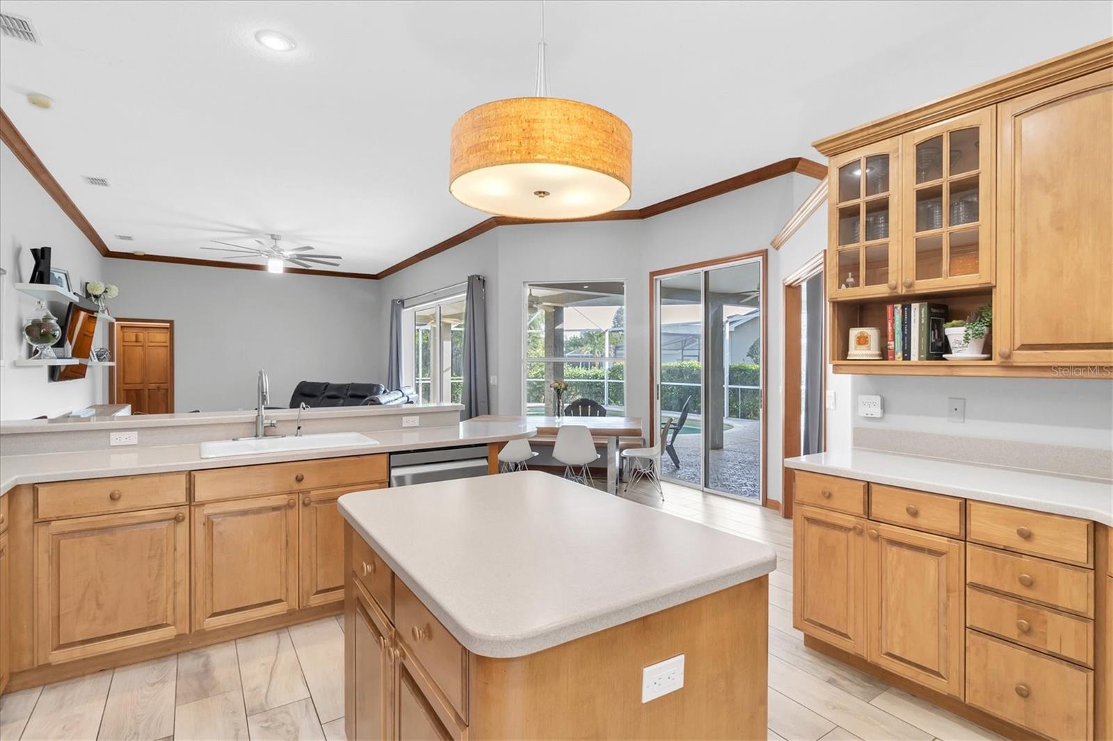 Gourmet Kitchen - Corian Counter tops