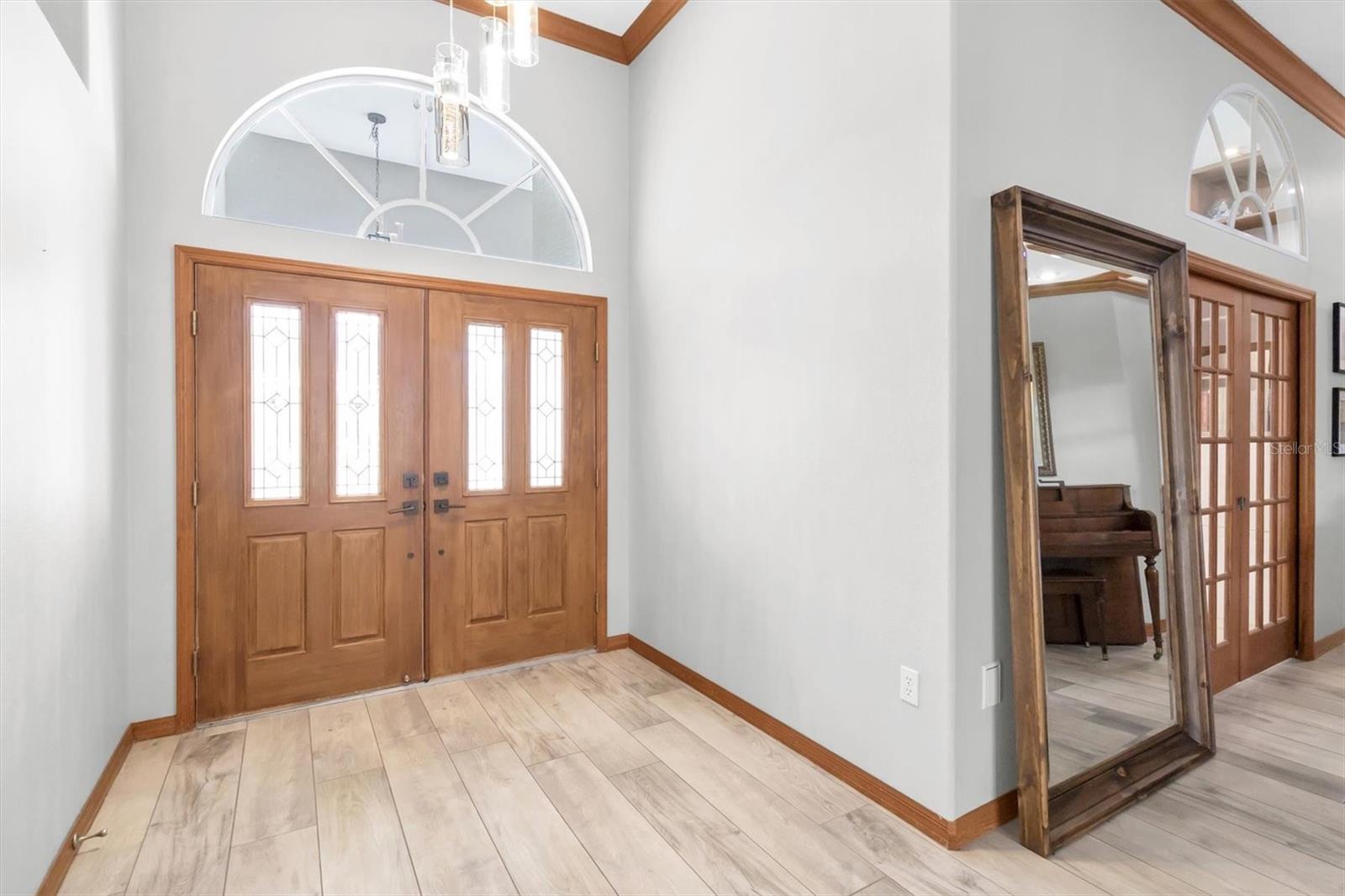 Foyer- Porcelain Tile Floors