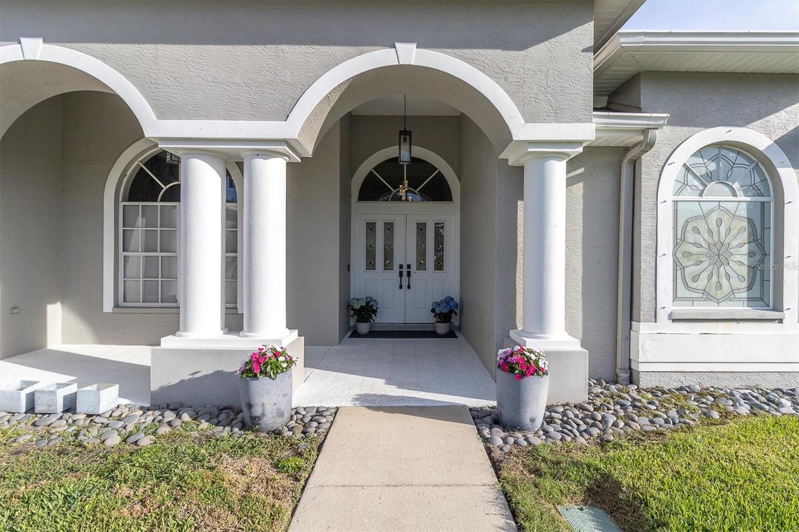 Double Door Entry - Front porch