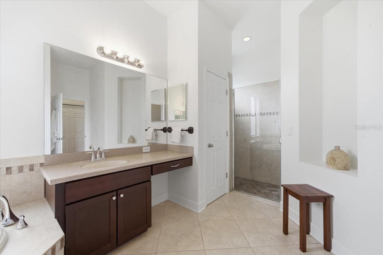 First Floor Primary Bathroom