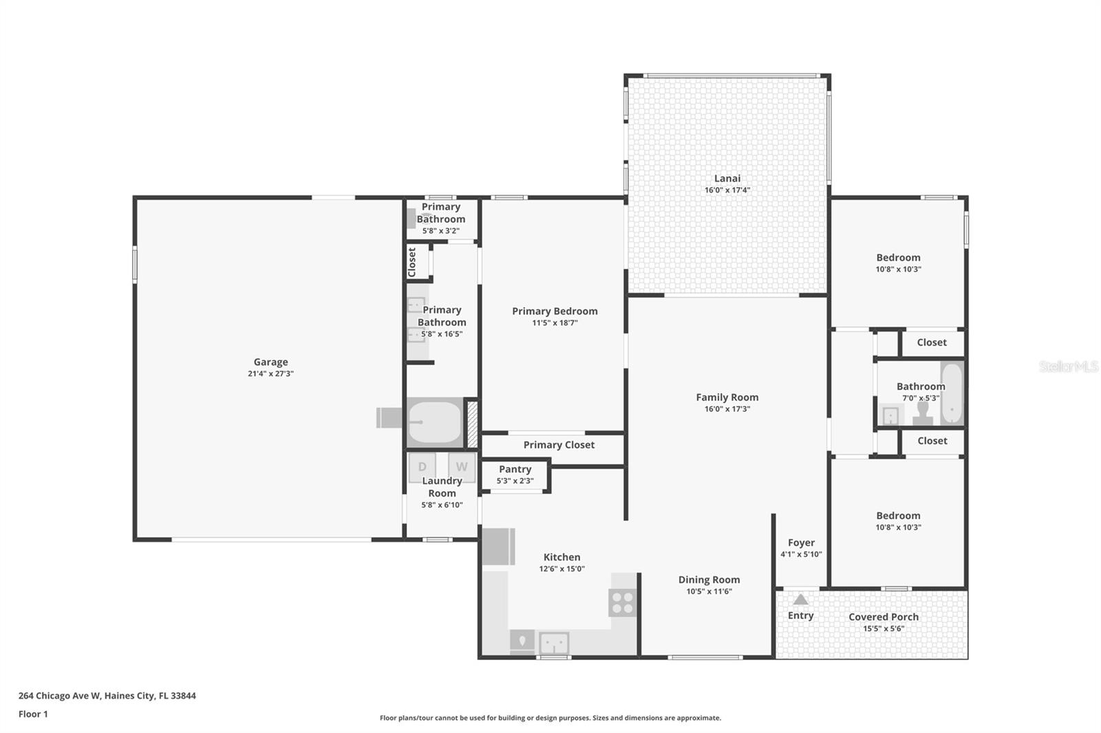 264 CHICAGO AVE W, HAINES CITY, FL, 33844