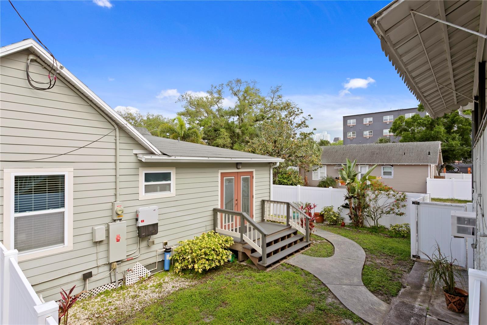 Exterior access from laundry room