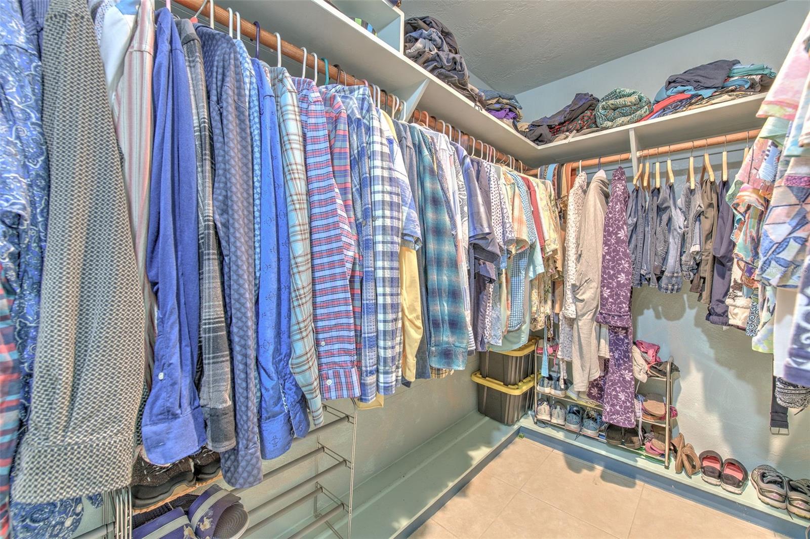 Master Walk-In Closet