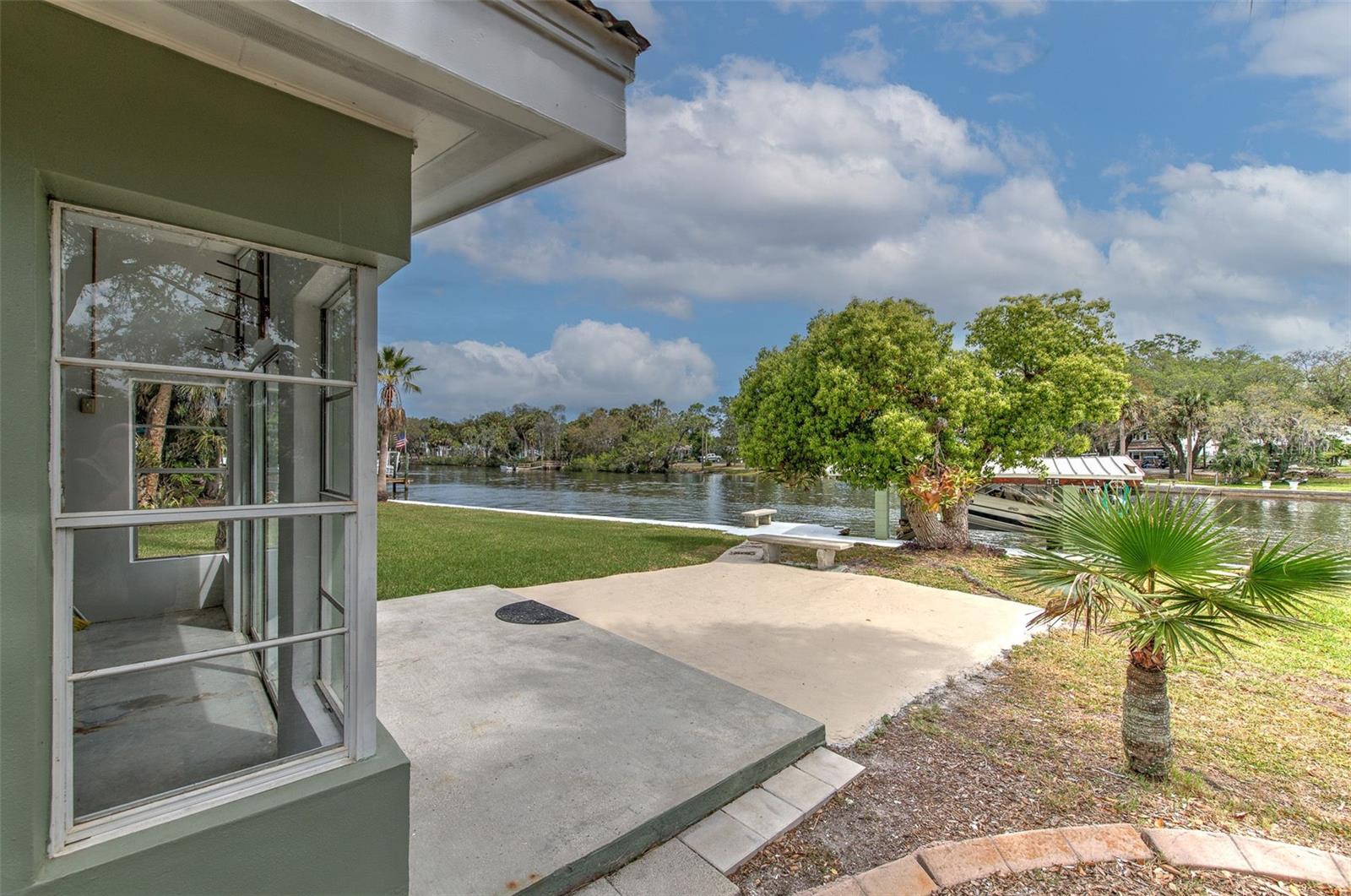 Nice water views from the workshop