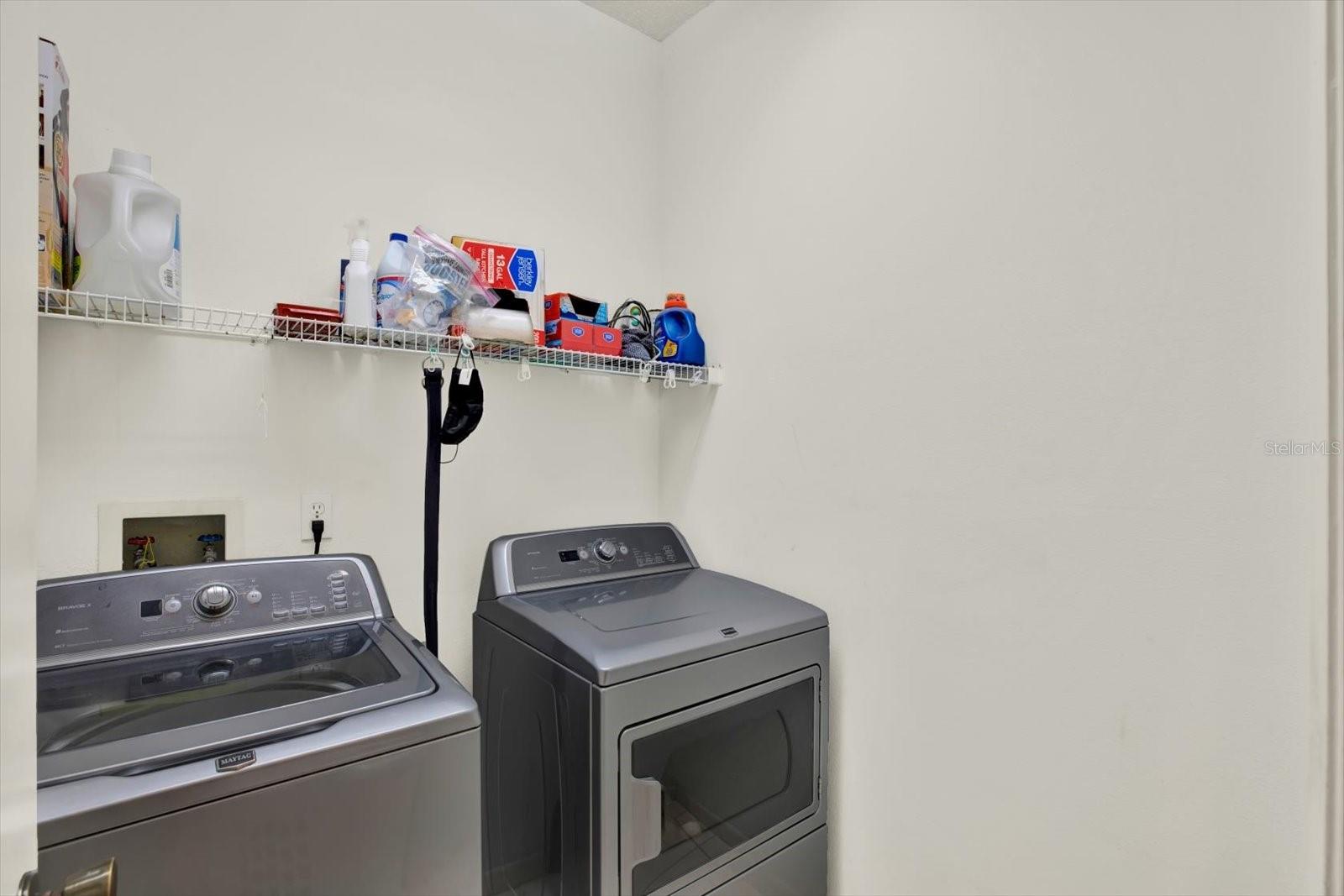 Interior utility room