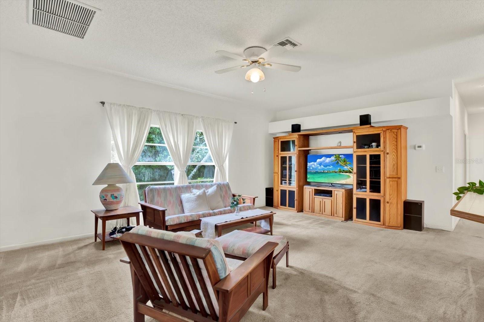 Expansive family room