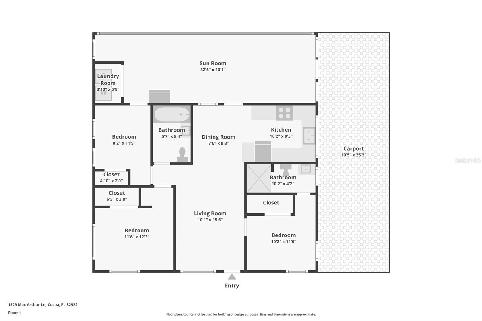 1529 MAC ARTHUR LN, COCOA, FL, 32922