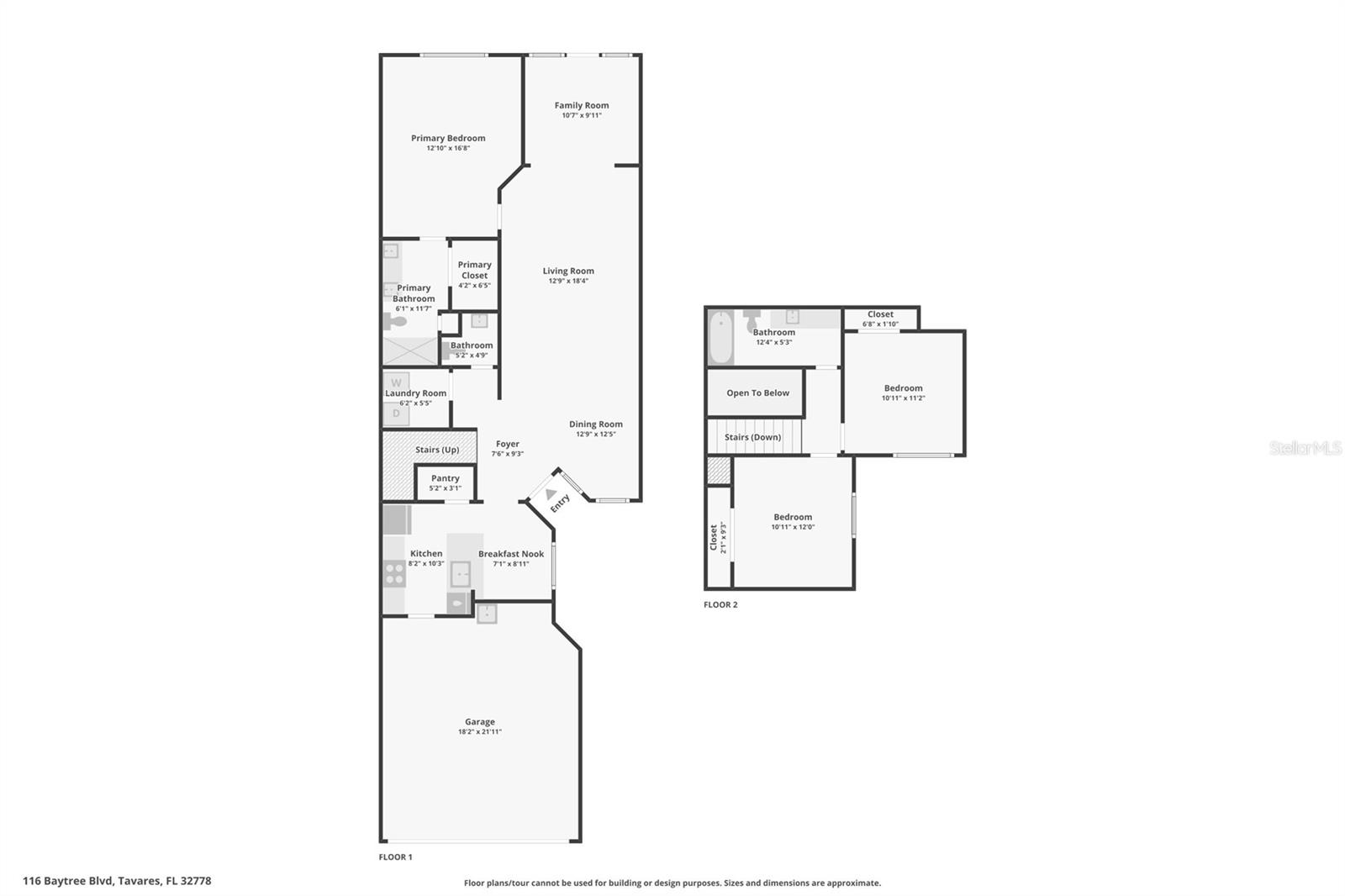 116 BAYTREE BLVD, TAVARES, FL, 32778