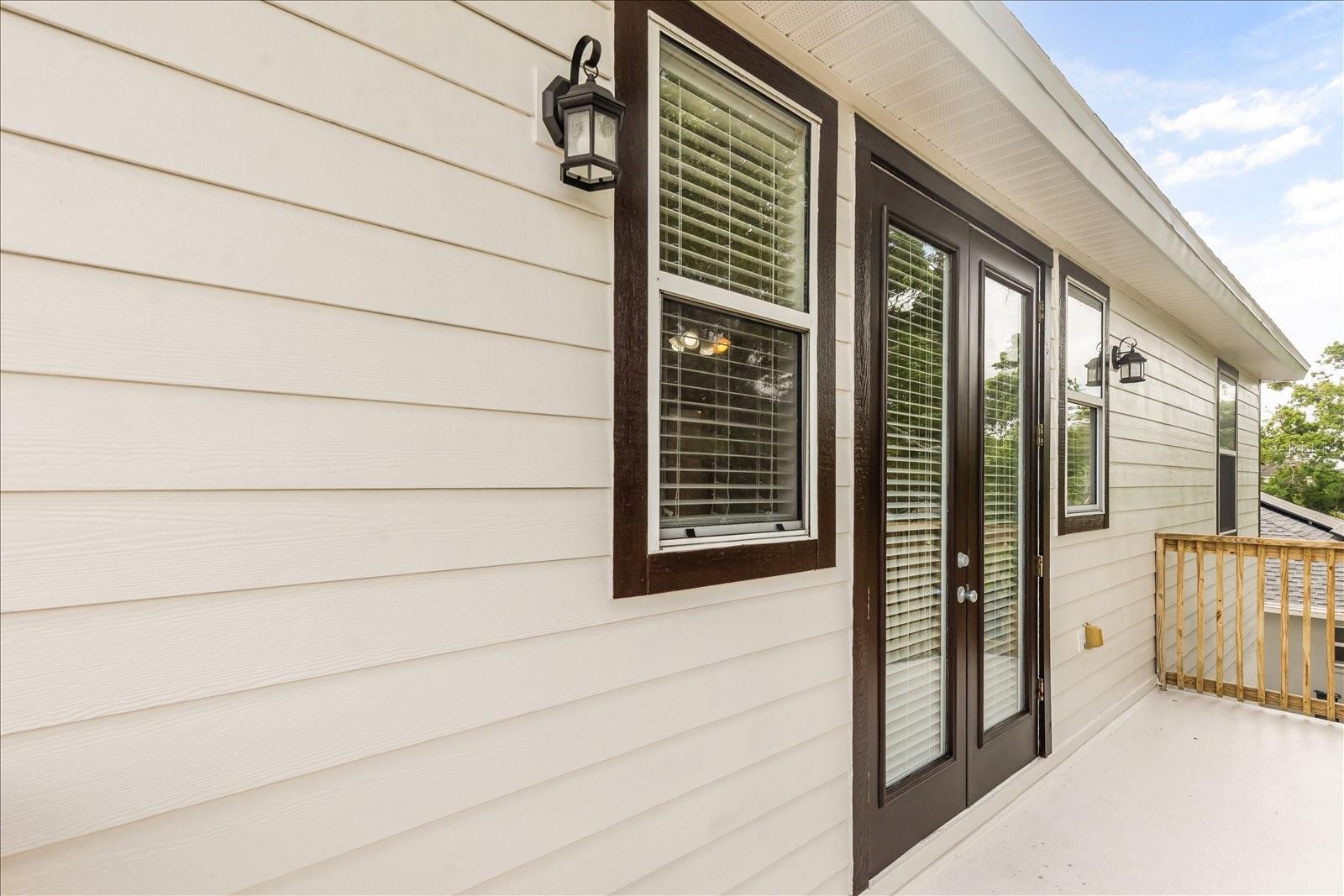 Private Balcony from Primary Bedroom