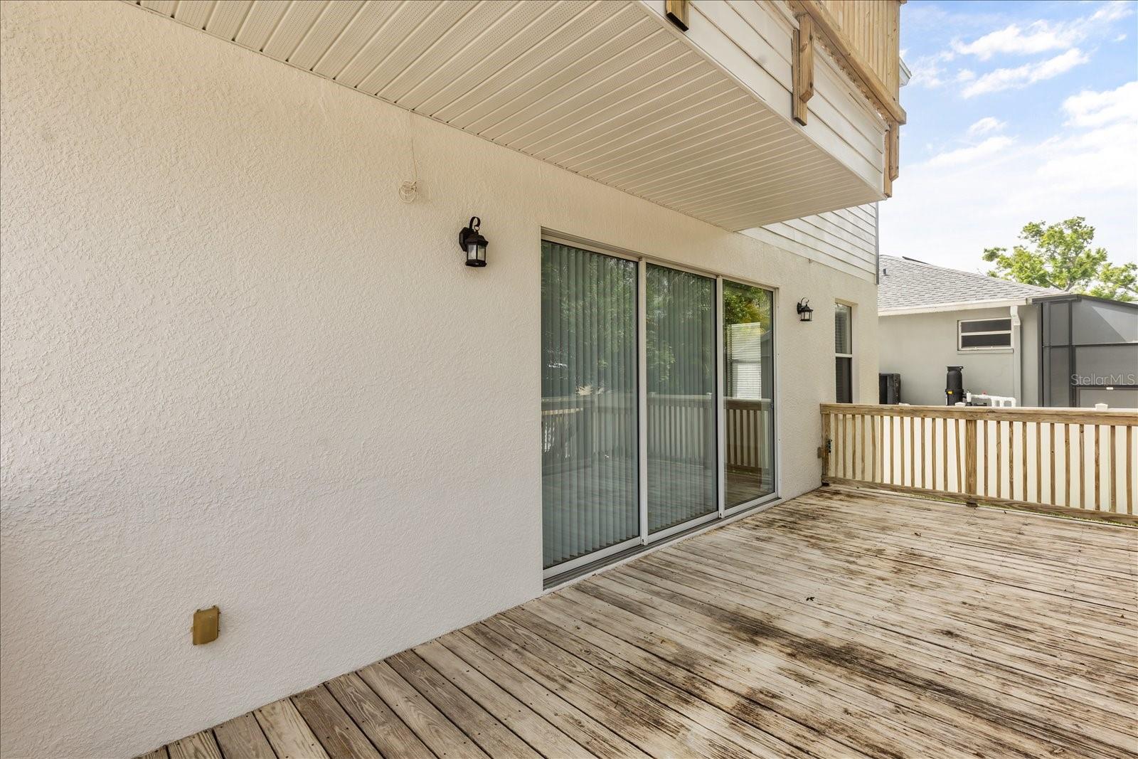 Deck from Livingroom