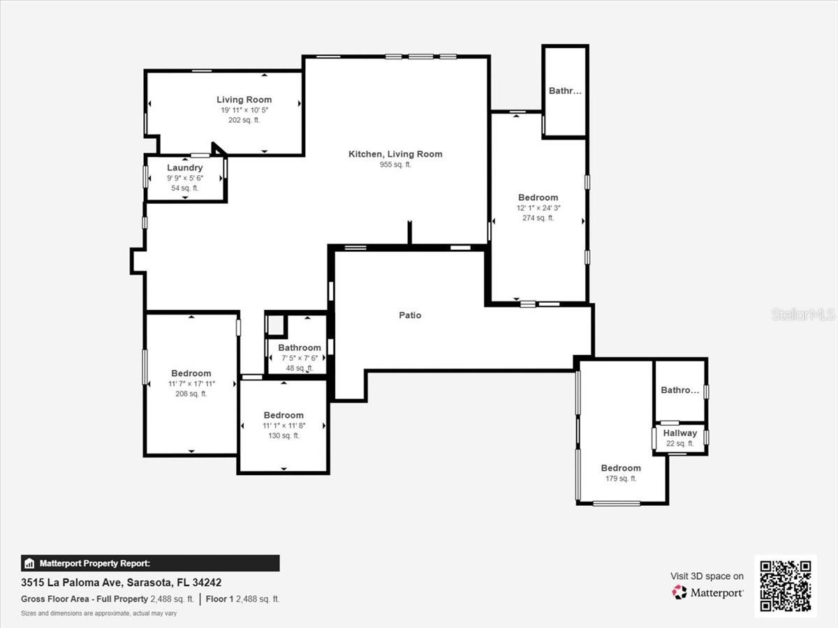 3515 LA PALOMA AVE, SARASOTA, FL, 34242