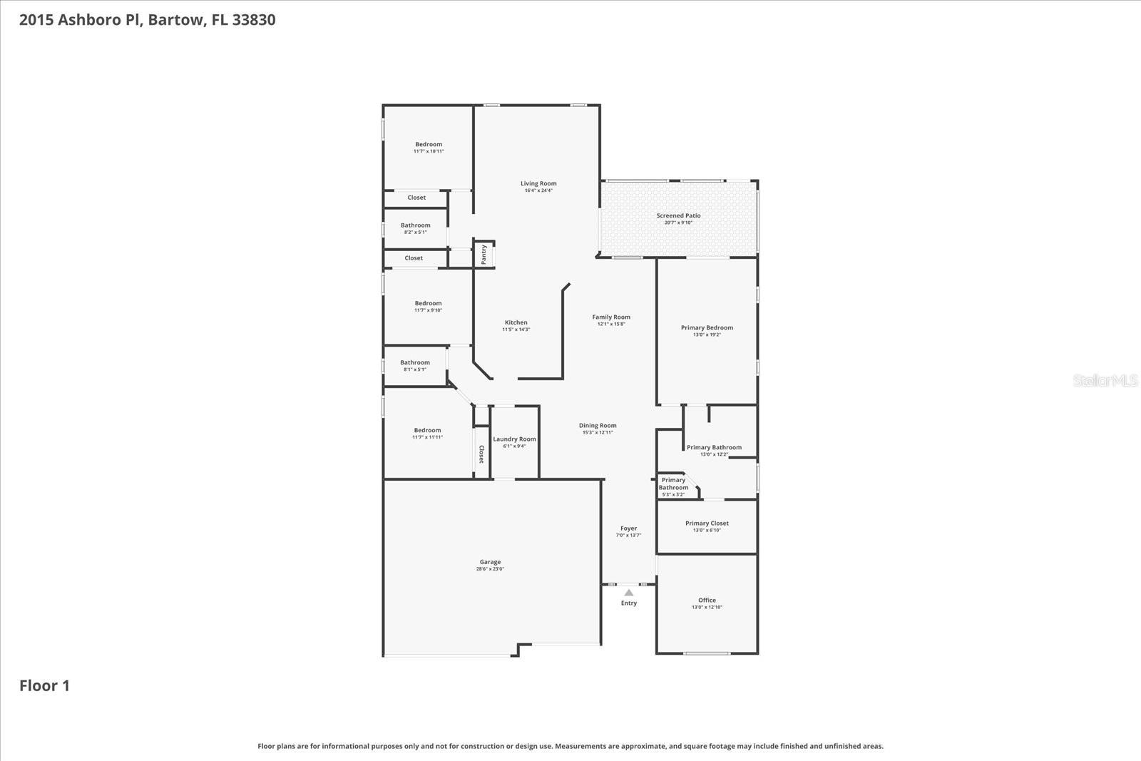 2015 ASHBORO PL, BARTOW, FL, 33830