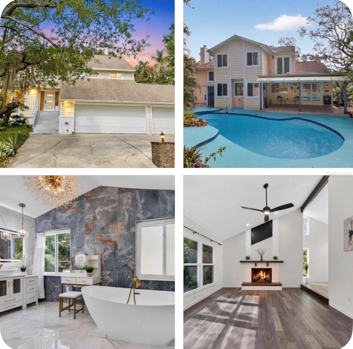 Welcome to this beautifully updated 5 bedroom + office home located in Flood Zone X.