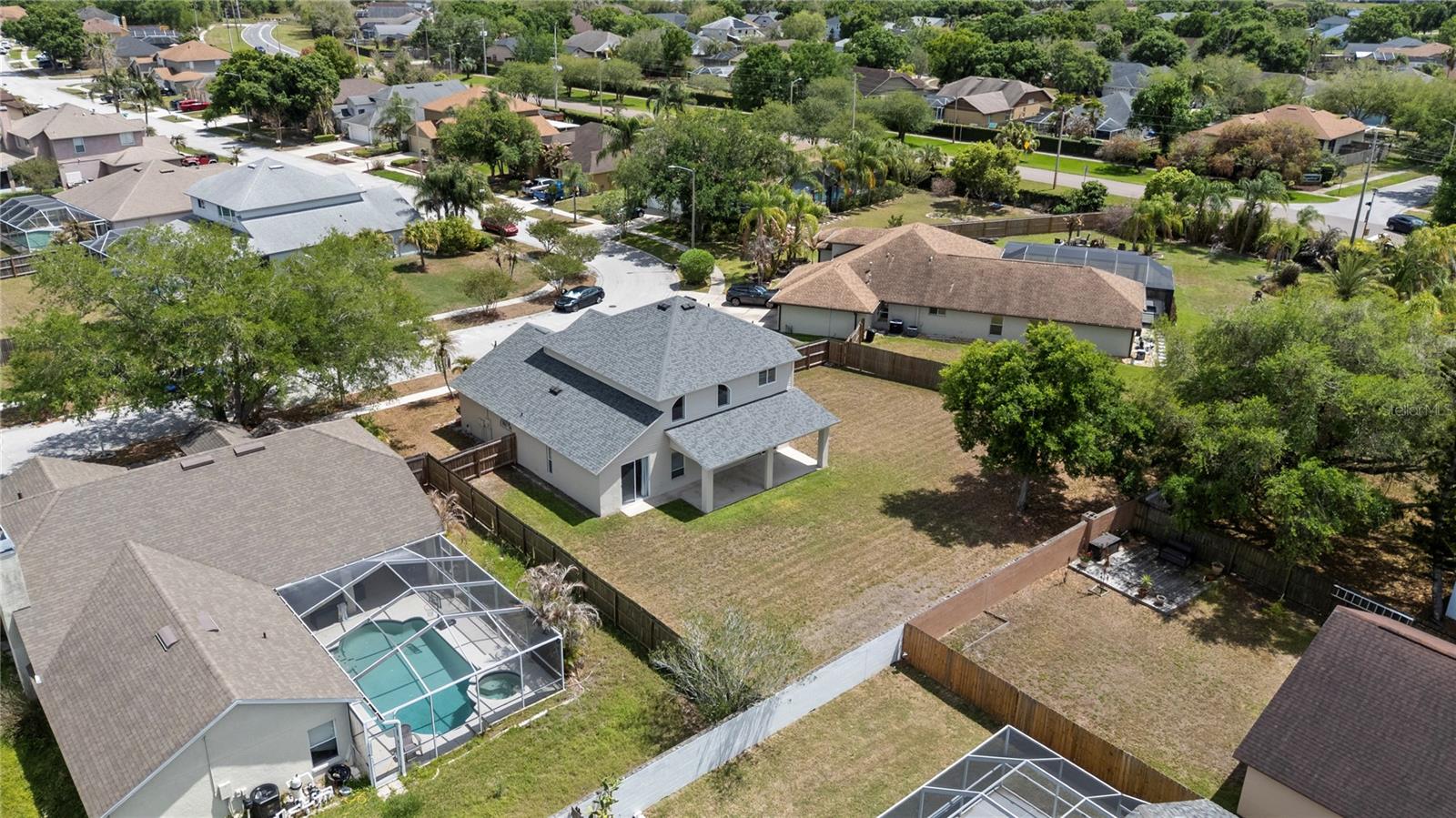 Huge lot and space away from neighbors