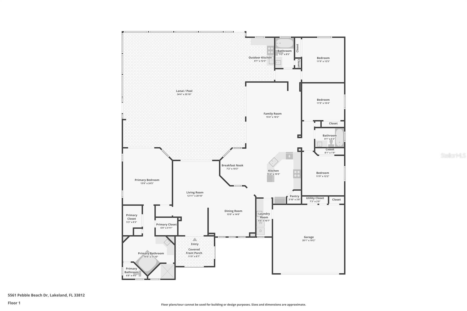 5561 PEBBLE BEACH DR, LAKELAND, FL, 33812