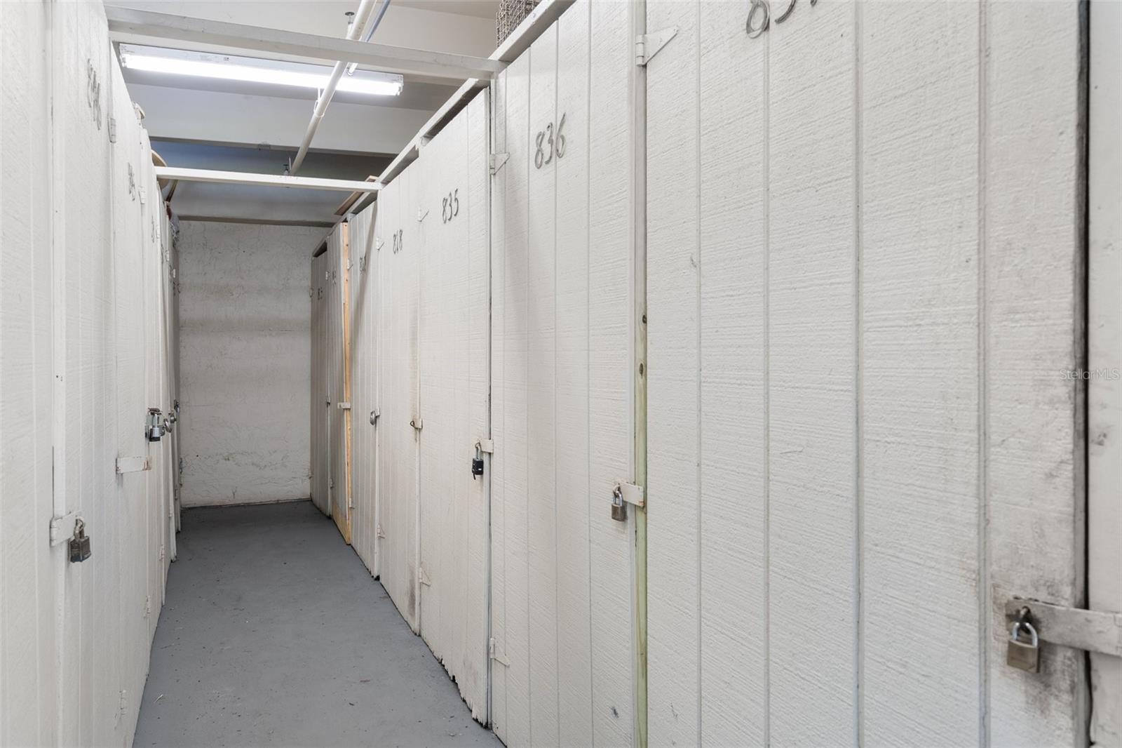 Assigned Storage Locker