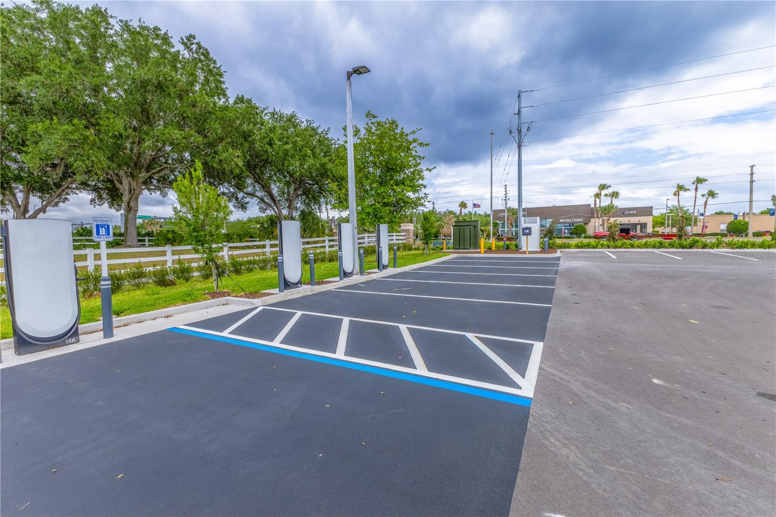 New Charching Station Inside Community Entrance