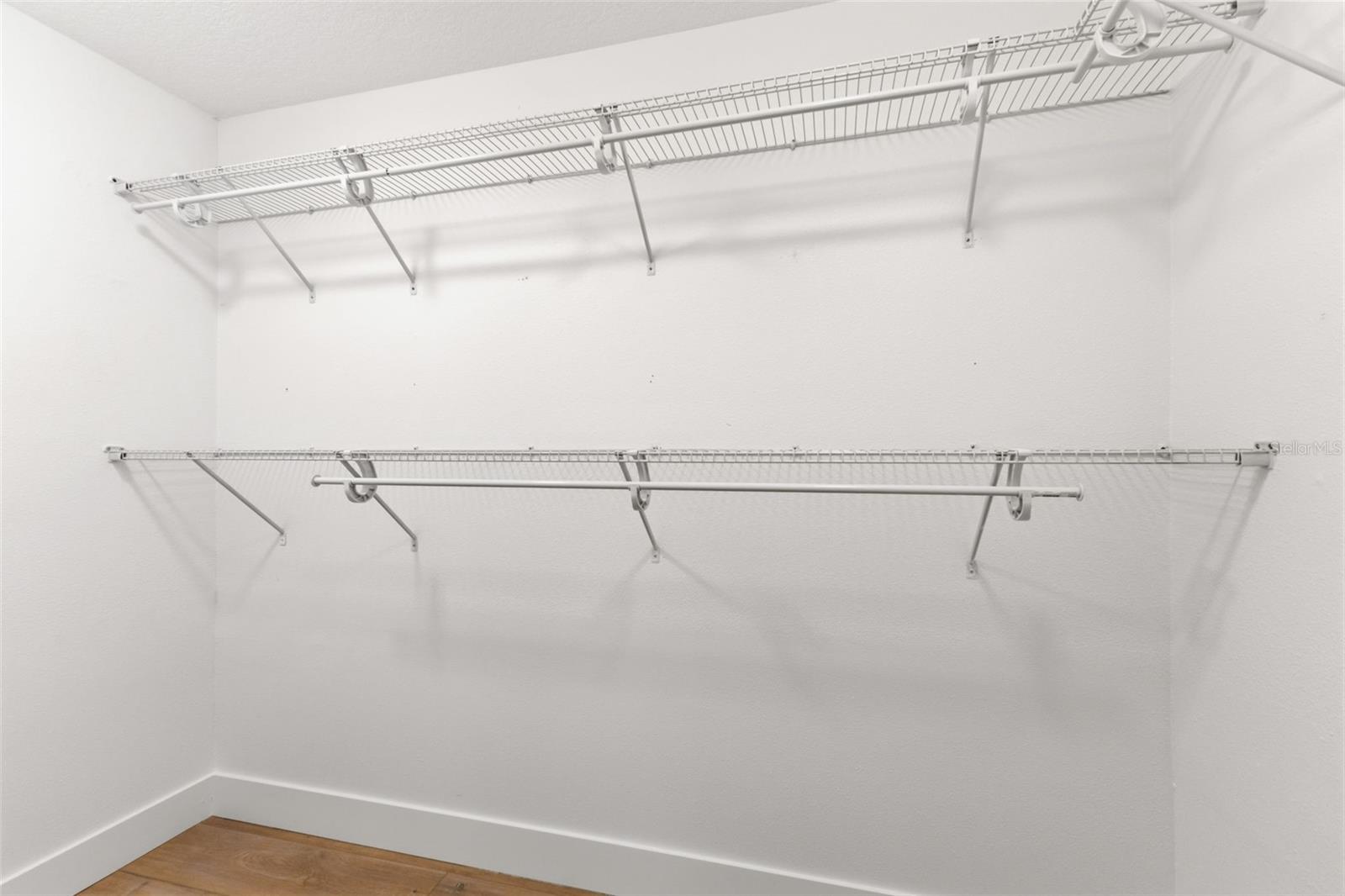 primary bedroom walk in closet