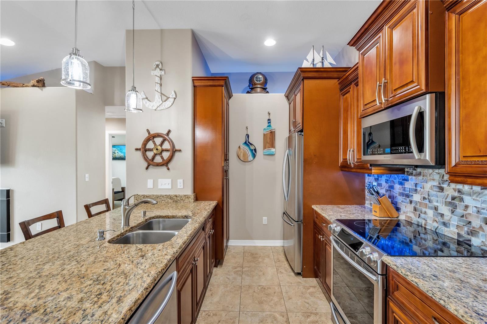 Kitchen Staged for photos