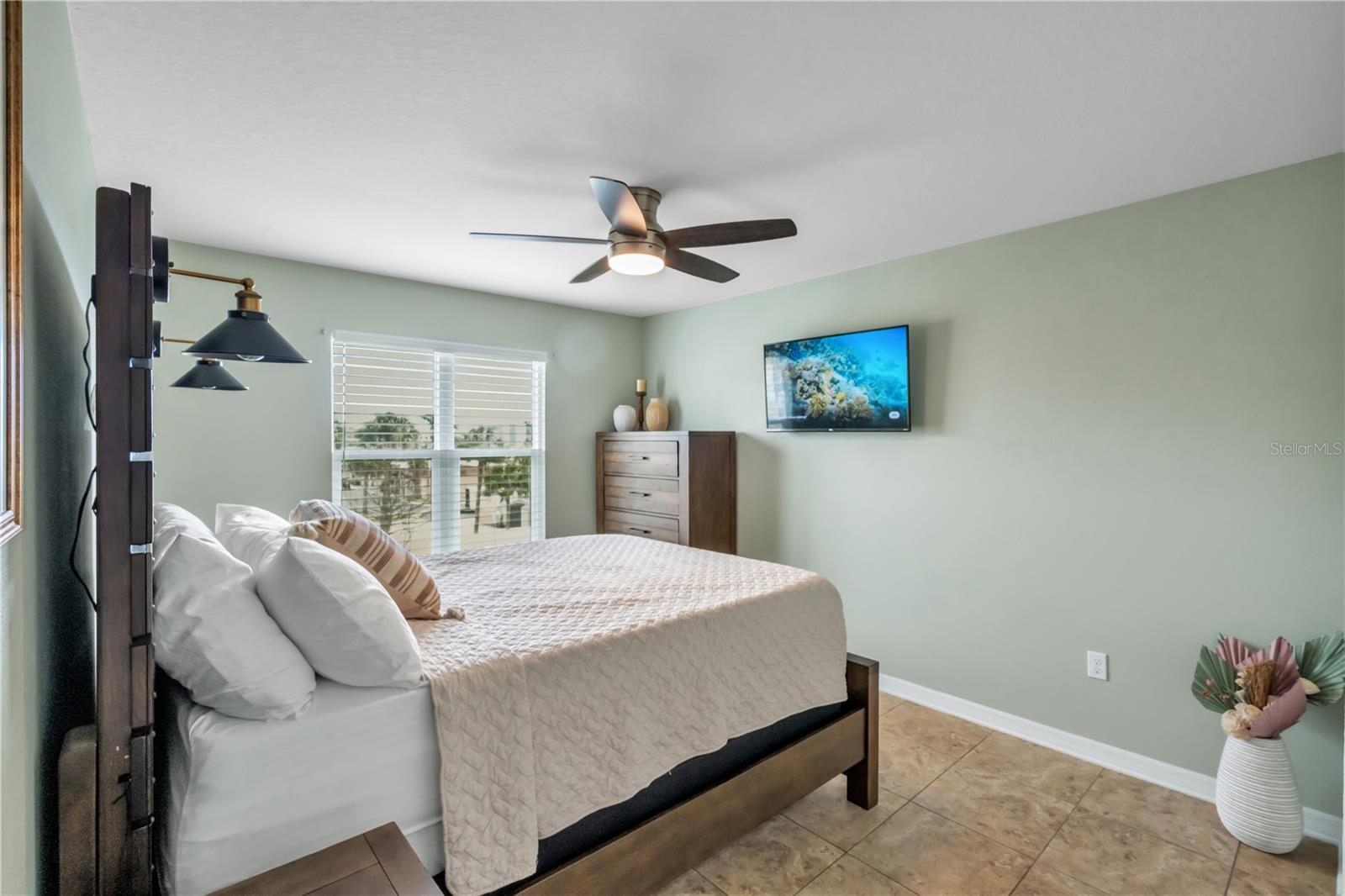 Third bedroom Staged for photos