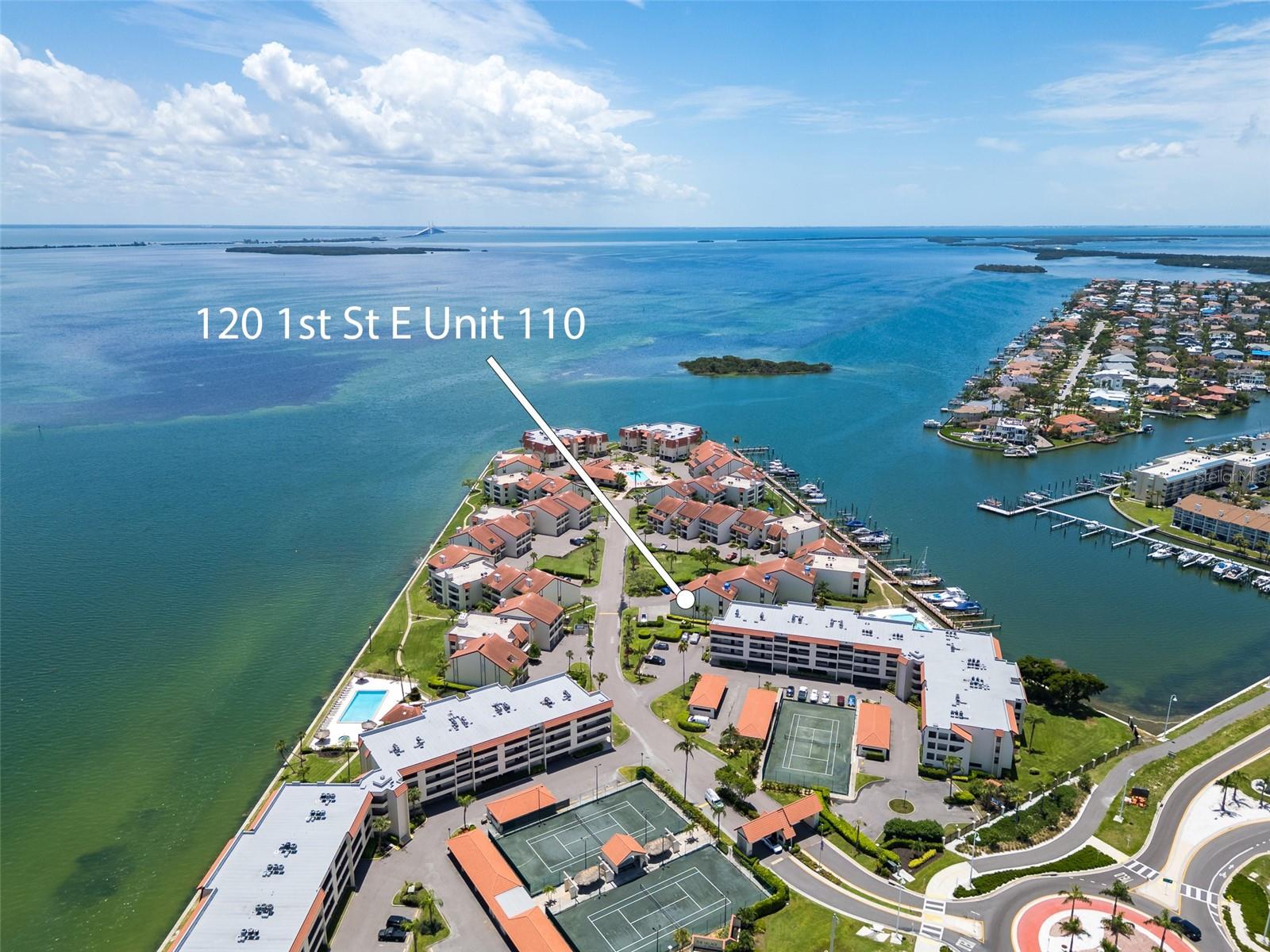 120 1ST ST E #110, TIERRA VERDE, FL, 33715