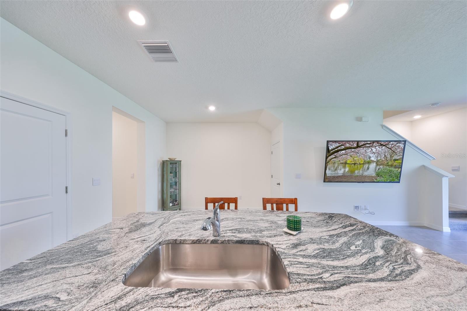 Kitchen Overlooking Dinette Area