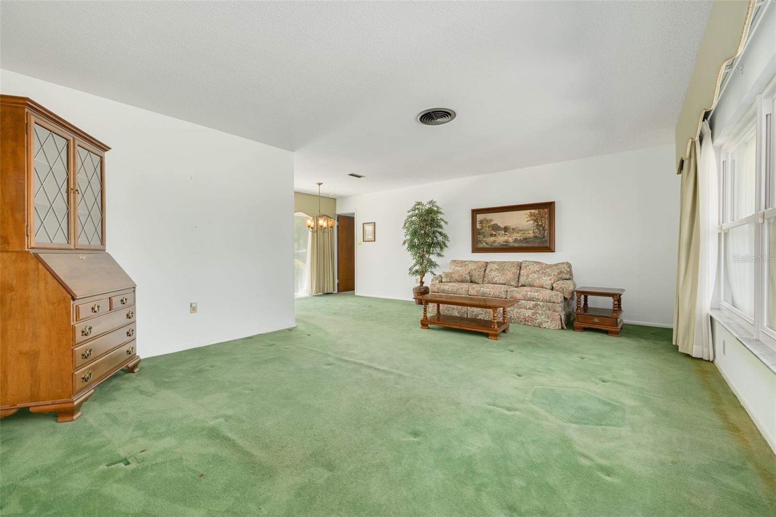 Step inside to the Living room