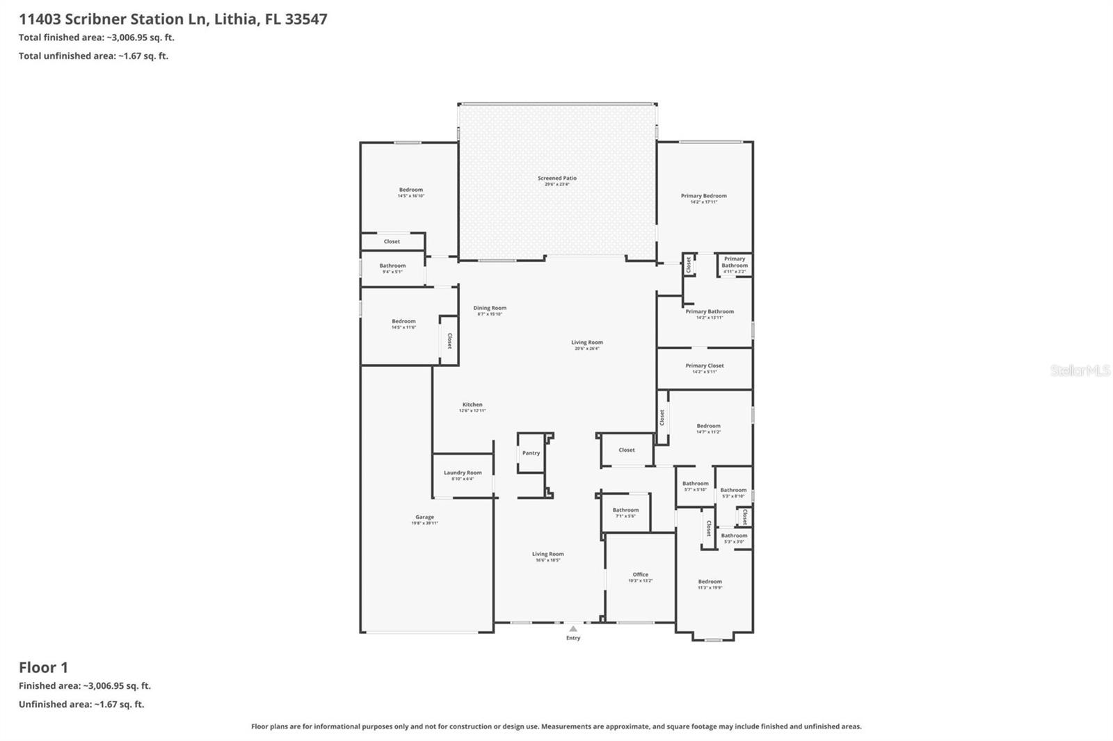 11403 SCRIBNER STATION LN, LITHIA, FL, 33547
