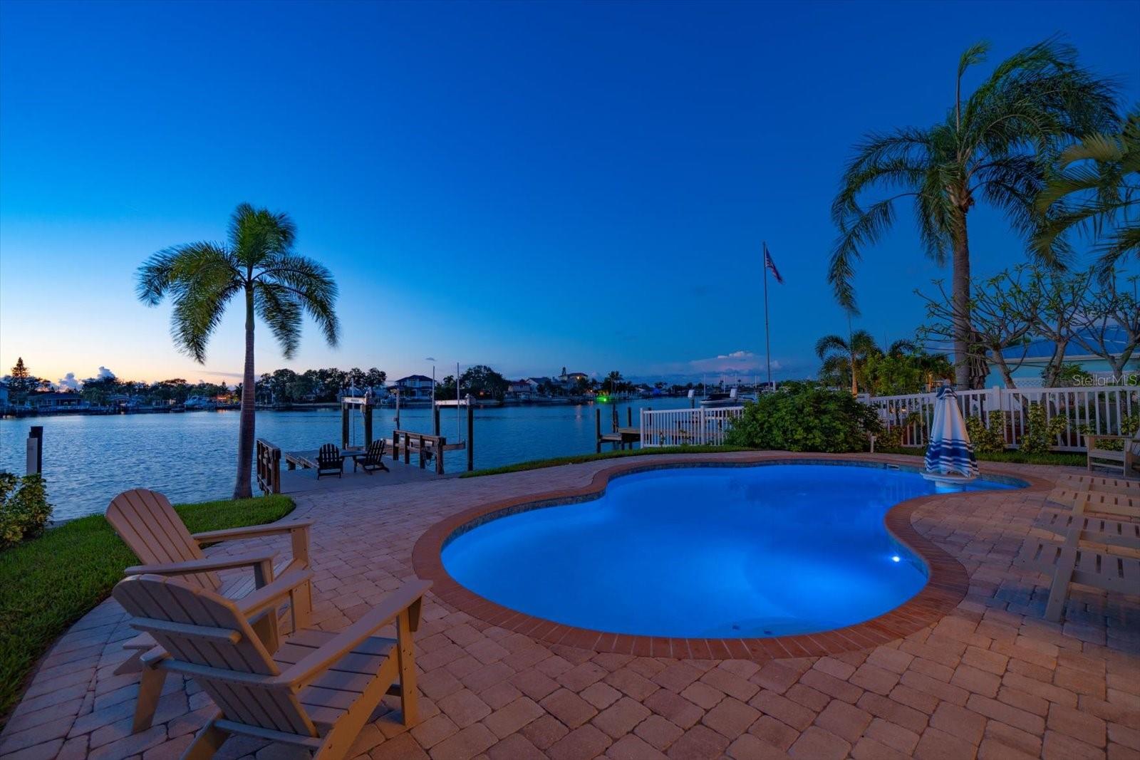 Private environs to enjoy sunsets from the comfort of your own home.