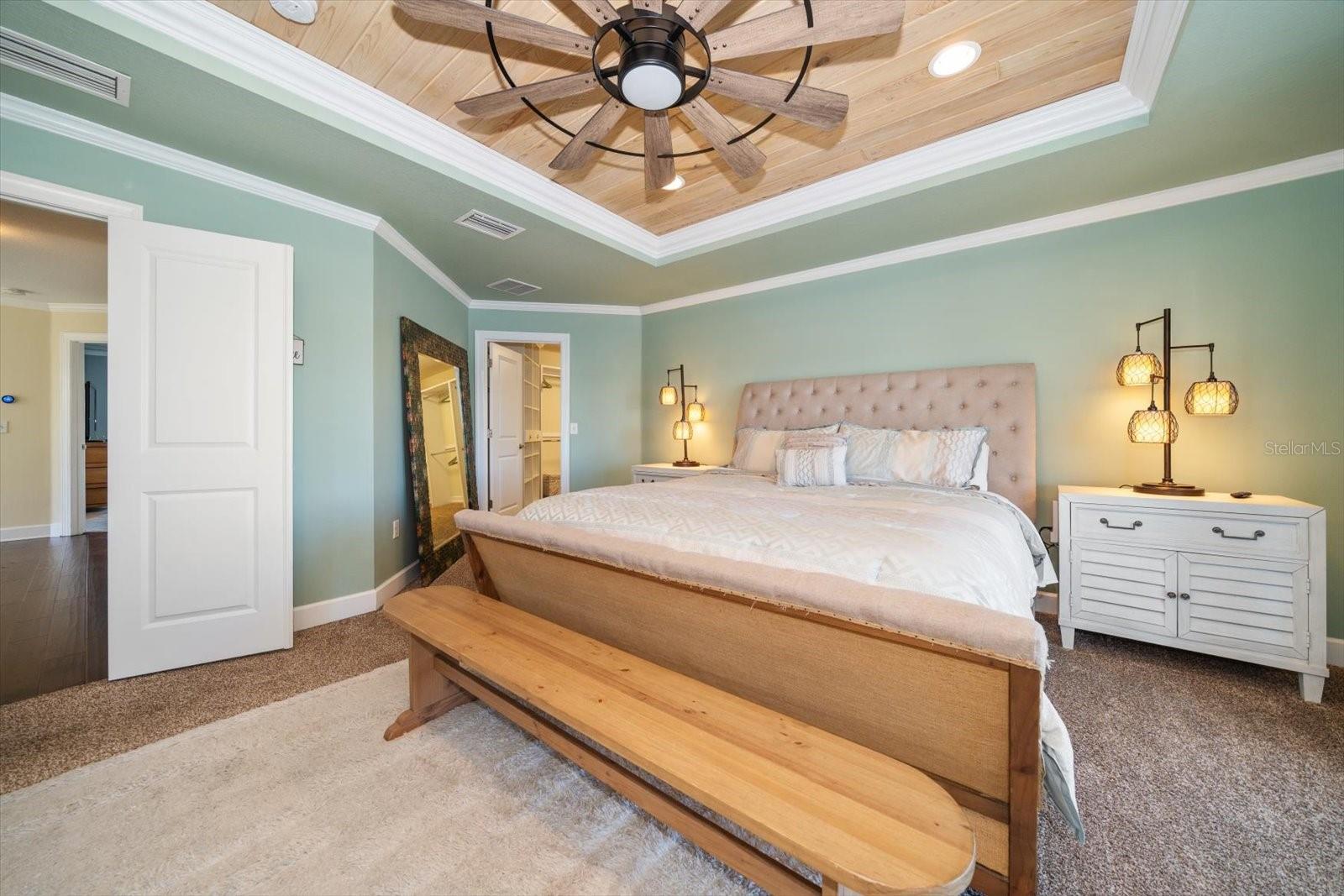 The primary suite is the perfect space to unwind and reset after a day filled with fun in the sun!