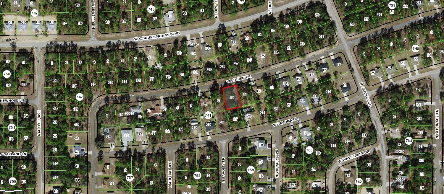 2078 W LINDEN DR, CITRUS SPRINGS, FL, 34434