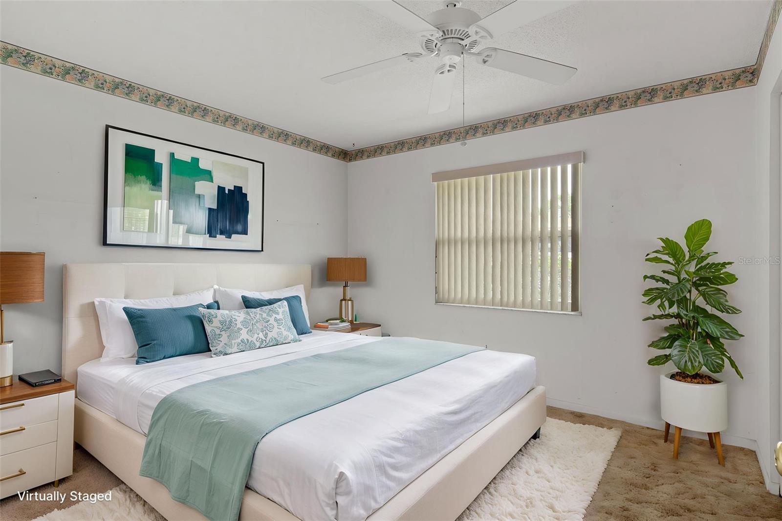 Guest Bedroom Staged