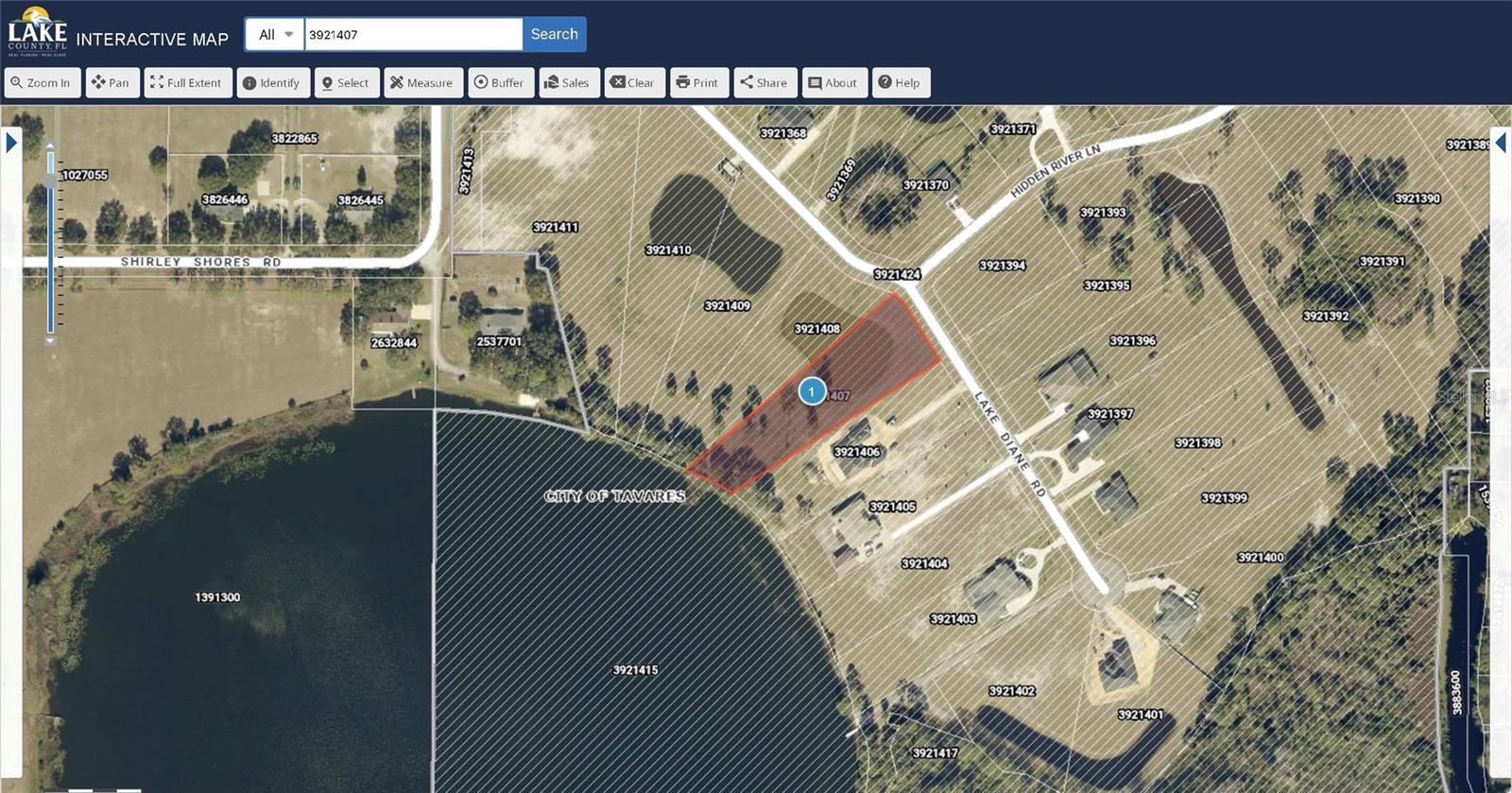 3430 LAKE DIANE RD, TAVARES, FL, 32778